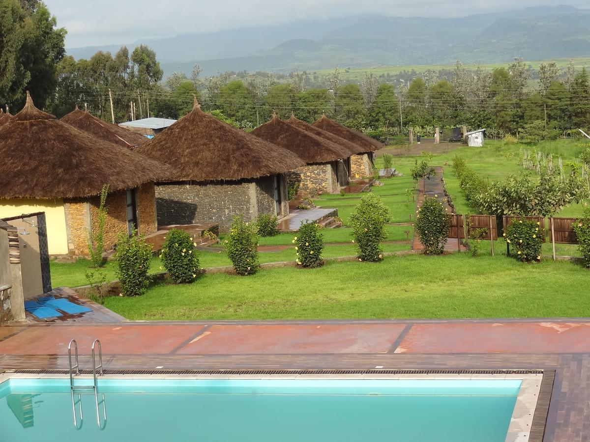 Mayleko Lodge Gondar Exterior foto